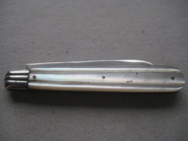 Rare Sheffield Hallmarked Silver Bladed Folding Fruit Knife SK551 - Image 8