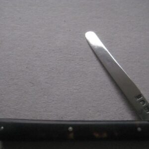 Rare George III Tortoiseshell Hafted Scimitar Silver Bladed Folding Fruit Knife SK8
