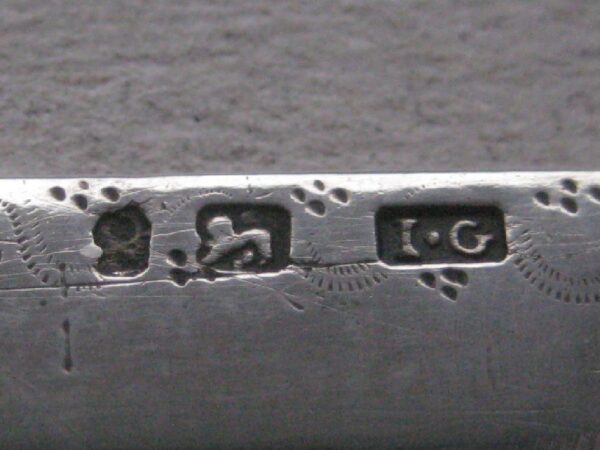 Rare George III Tortoiseshell Hafted Duty Marked Silver Bladed Folding Fruit Knife SK4 - Image 5