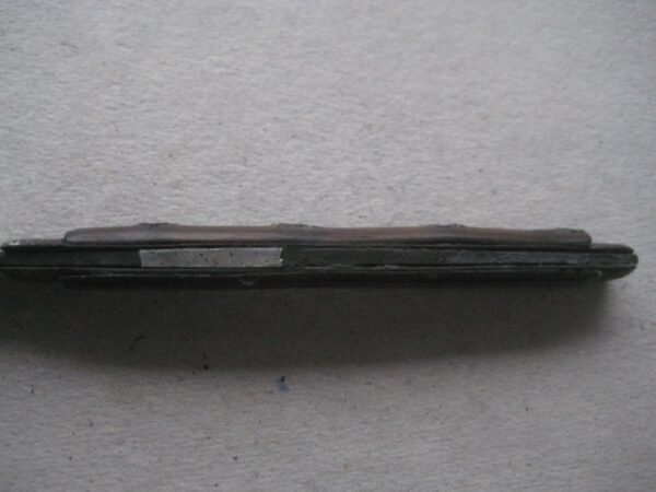 Rare George III Tortoiseshell Hafted Duty Marked Silver Bladed Folding Fruit Knife SK4 - Image 6