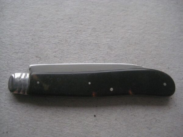 Rare Victorian Tortoiseshell Abalone Inlaid Hafted Silver Bladed Folding Fruit Knife SK421 - Image 9