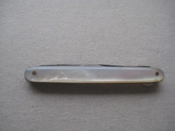 Victorian Mother of Pearl Hafted Quill Bladed Penknife SK111 BLETCH - Image 7