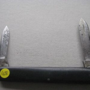 Victorian Horn Hafted Twin Steel Bladed Penknife SK115 BLETCH