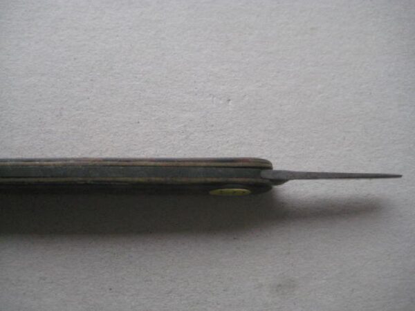 Victorian Tortoiseshell Hafted Twin Steel Bladed Penknife SK119 BLETCH - Image 3