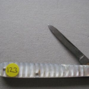 Victorian Mother of Pearl Hafted Quill Bladed Penknife SK123 BLETCH