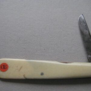 Victorian Bone Hafted Budding Penknife SK136 BLETCH