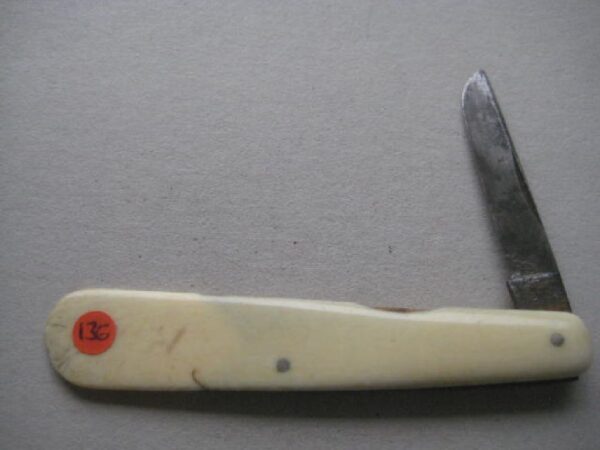 Victorian Bone Hafted Budding Penknife SK136 BLETCH